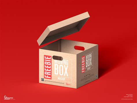 Download Free Moving Box Mockup - Graphic Google - Tasty Graphic Designs CollectionGraphic Google - Tasty ...