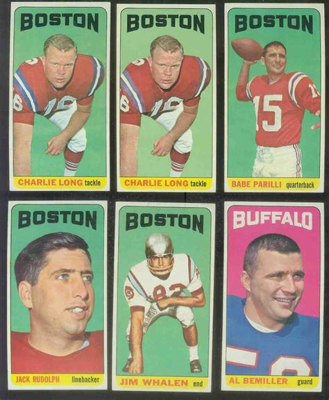 1965 Topps Fb 25 Al Bemiller Buffalo Bills