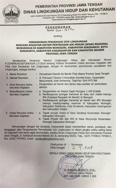 Misalnya surat permohonan kredit, surat permohonan kepada pejabat tertentu agar dapat meresmikan suatu acara, surat permohonan izin, surat permohonan menjadi pembicara, surat. Surat Permohonan Izin Lingkungan | Contoh surat Permohonan