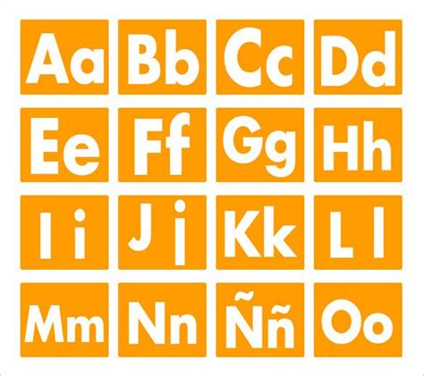 For word games, it is often the frequency of letters in english vocabulary, regardless of word frequency which is of more interest. Are you on the lookout of Spanish alphabet letters lately ...