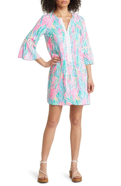 Lilly Pulitzer Hollie Print Tunic Dress In Blue Lyst