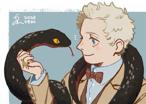 Aziraphale Good Omens Image By Erm⚡︎ 4013784 Zerochan Anime