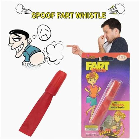 Gleoite Funny Tricky Toy Prank Tool Jokes Gags Noise Sound Fart Pooter Whistle Fart Whistle