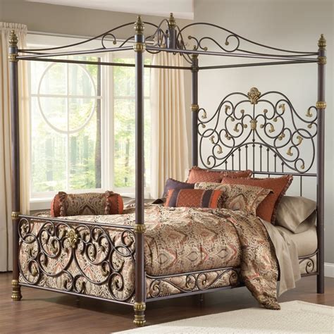 Designed with the look of lace rendered in elaborate wrought iron. 17 Best images about Wrought iron canopy beds on Pinterest ...
