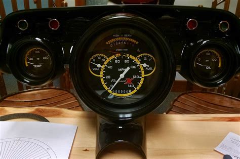 The Worlds Most Famous 57 Chevy Gets Custom Gauges From Classic