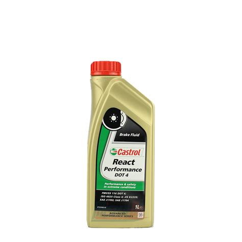 Castrol React Performance Dot 4 Leader In Lubricants And Additives