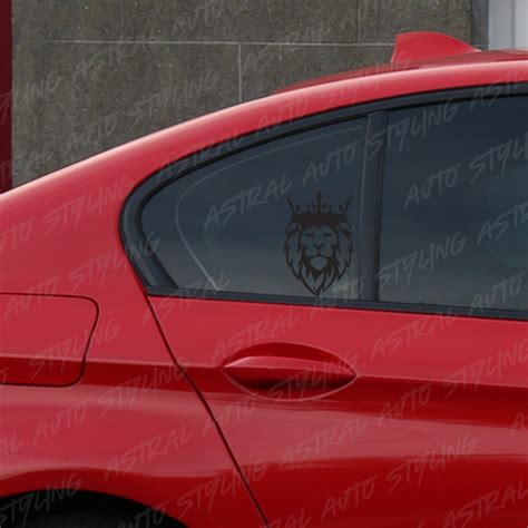 Lion Window Decal Astral Auto Styling