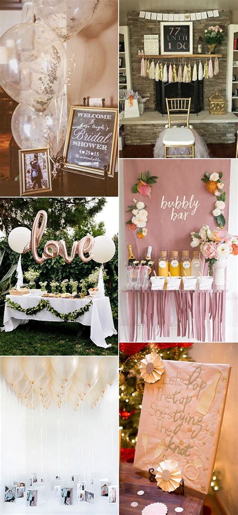 And, since many people are turning to technology but for now, let's dive into a few different location ideas. bridal shower decoration ideas for 2018 - EmmaLovesWeddings
