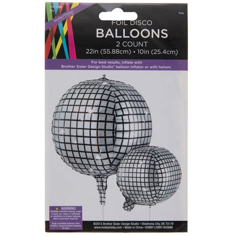 Disco Ball Foil Balloons Hobby Lobby 2315786