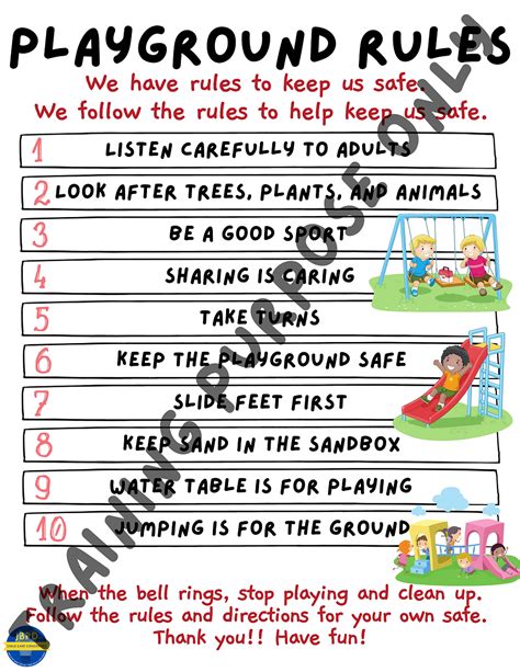 Playground Rules Jitta Bug Trainings
