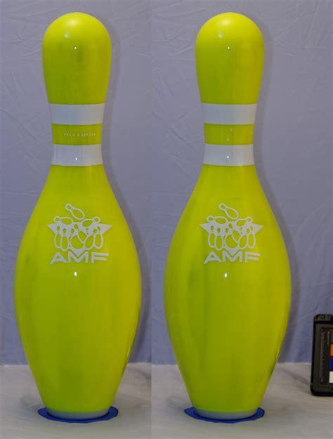 Amf Screaming Yellow Glow Bowling Pin Collectors Weekly