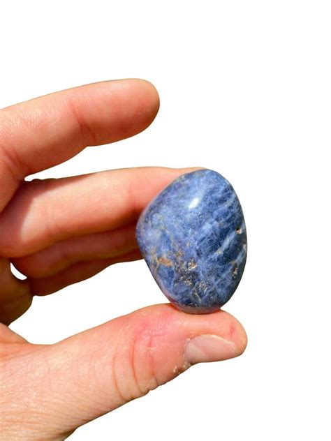 Tumbled Blue Sapphire Blue Sapphire Tumbled Stone New Moon Beginnings