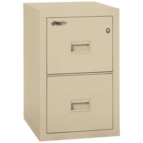 FireKing Turtle Fireproof 2-Drawer Vertical File Cabinet ...