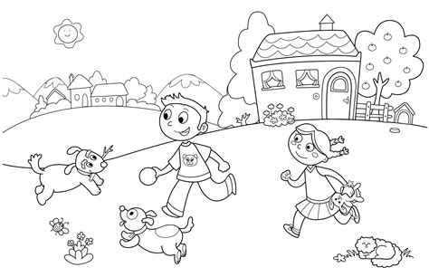 Kindergarten Coloring Pages To Download And Print For Free