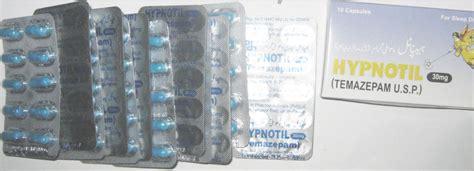 Hypnotil Temazepam 30mg by PDH Pharma x 1 Strip - 24hrpharmaUSA.com