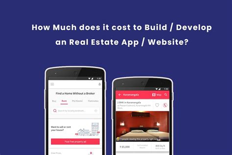 On average, it cost you between $5,000 to $1,00,000. How Much does it cost to build an Real Estate Business App ...