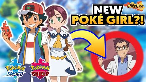 Ashs 2nd Companion And New Professor Revealed Gen 8 Pokémon Anime