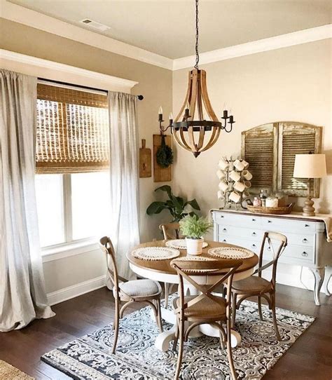 This will be a modern take on french country, with some clean lines and gold metallic accents. 73+ Awesome Vintage French Country Dining Room Design ...