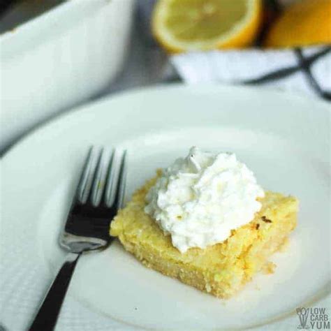 Easiest way to cook keto lemon bars with coconut flour