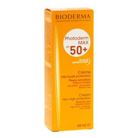 Bioderma Photoderm Max Crème Solaire Spf 50 40ml Pharmacie Auch