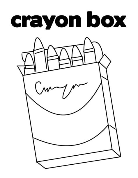 My Mother Buying Me Box Crayons Coloring Pages Best Place To Color