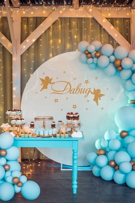 Dreamy Wish Upon A Star Christening Party Karas Party Ideas
