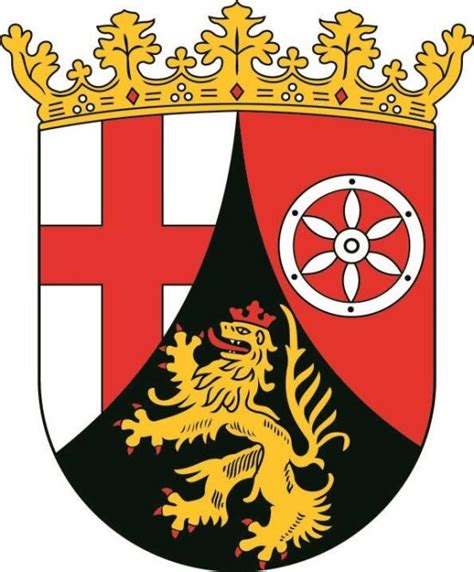 Aufkleber Rheinland Pfalz Wappen