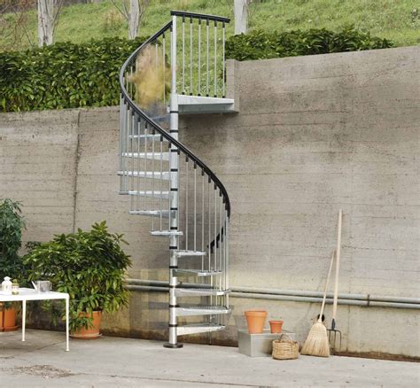 Your exterior stair project will benefit from: Metal Outdoor Spiral Staircase | Exterior Stairs