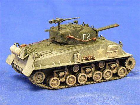 Buffalo Road Imports Sherman Tank Flame Thrower Military Tanks Diecast