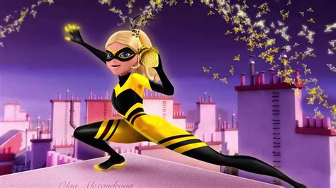 I'm proud of this drawing particularly 'cause of the suit and hair. Miraculous Speededit 🐝 Queen Bee New Abilitie Weapon 🐝 ...