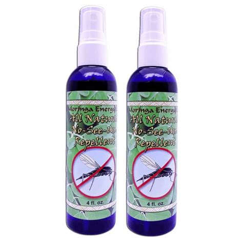 2 Pack Organic Insect Repellent 4 Oz All Natural Spray For Bugs