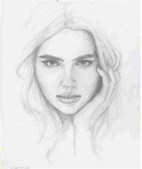 Portrait Drawing Easy At Explore Collection Of Portrait Drawing Easy