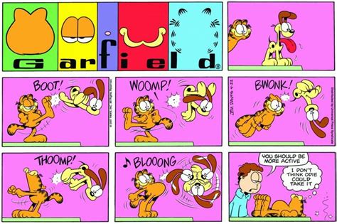 The Garfield Daily Comic Strip For April 22nd 2007 Garfield Comics