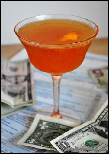 A classic cocktail as april 15 approaches. Income Tax Cocktail - Kitchy Cooking
