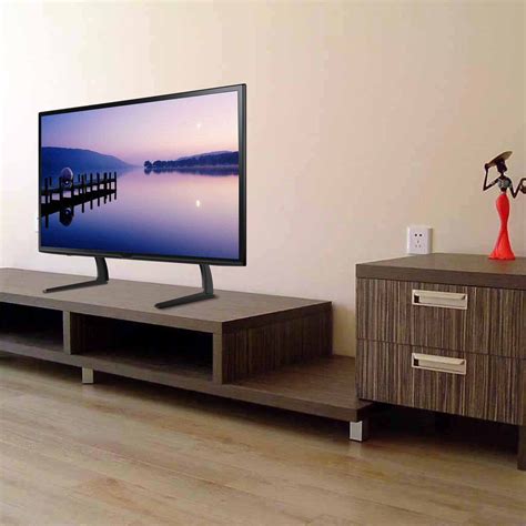 Universal Adjustable Tv Stand Base For 27 65 Samsung Lg Vizio Lg Flat