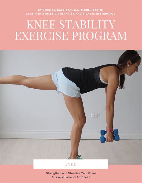 Knee Stability Exercise Program The Healthy Sweet Potato