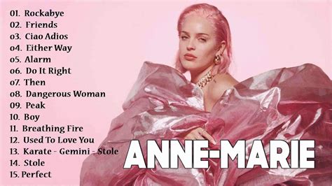 Anne Marie Greatest Hits Full Playlist Anne Marie Best Songs Youtube