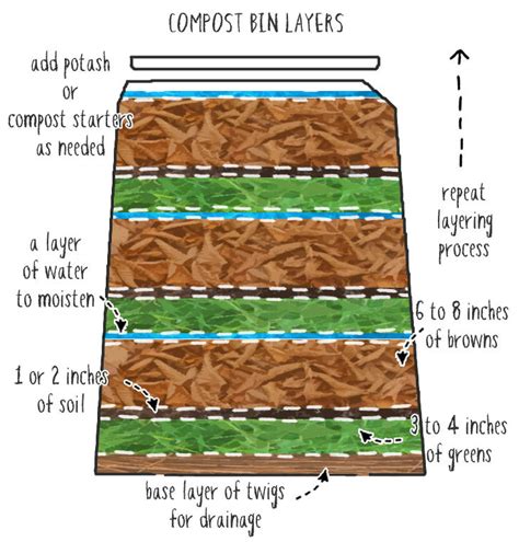 How To Layer A Compost Bin For Optimum Composting Success