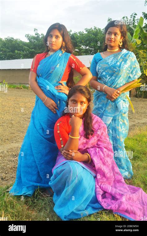 In Saree Village Hi Res Stock Photography And Images Alamy