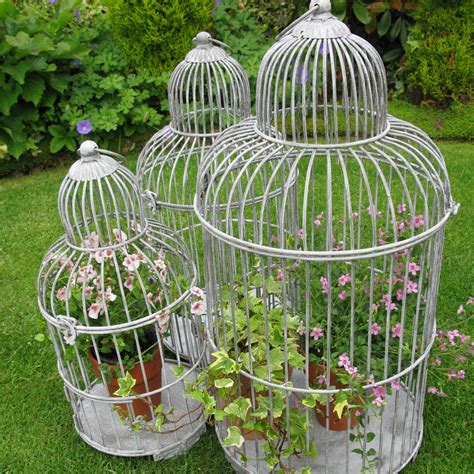 Bird Cage Planters Are Fun And Eye Catching Decor For Your Garden