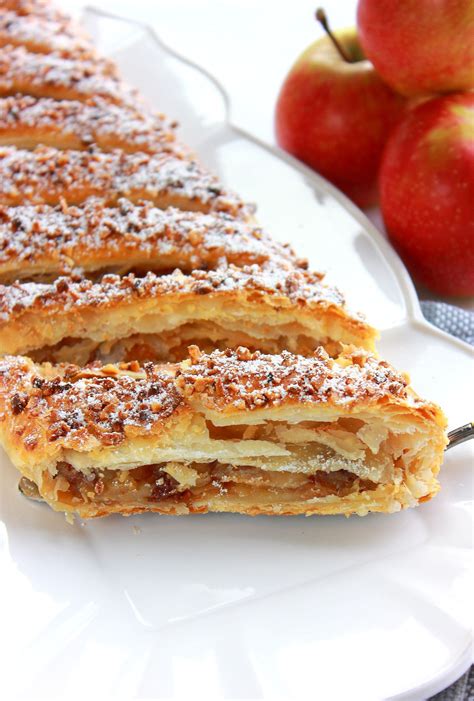 Apfelstrudel Strudel aux pommes