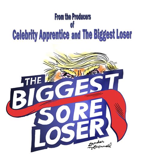 Cartoon The Biggest Sore Loser