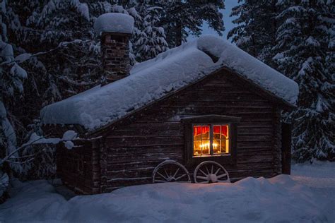 The Little Cabin Little Log Cabin Little Cabin Snow Cabin