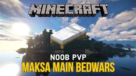 Ketika Noob Bermain Bedwars Di Hypixel Minecraft Indonesia Youtube