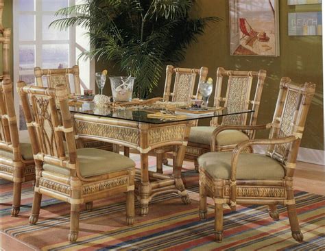 Variation in grain and color enriches the natural beauty of bamboo furniture and makes each piece unique. Bamboo Dining Furniture | Kozy Kingdom