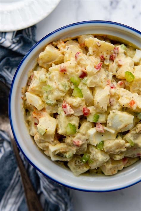 Homemade Amish Potato Salad Gluten Free Old Fashioned Recipe