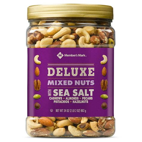Mixed Nuts With Sea Salt 34 Oz