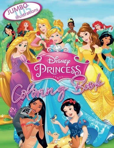 Buy Disney Princess Jumbo Coloring Book Aurora Ariel Belle Jasmine