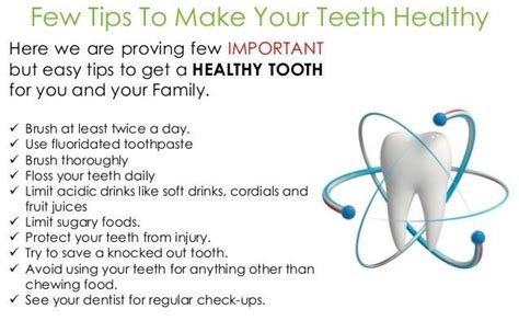 Here Are Some Tips To Keep Your Teeth Strong And Healthy Visit