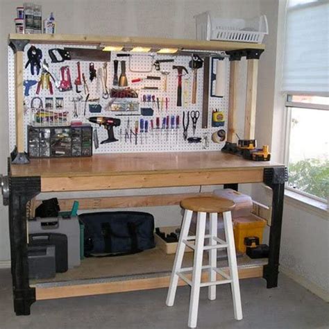 How To Build A Wall Mounted Folding Workbench Your Projectsobn